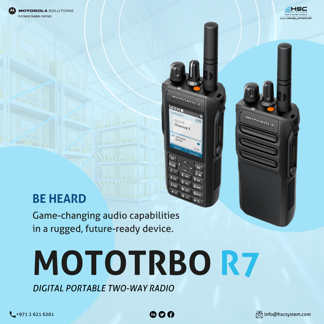 Motorola solutions r7 radios