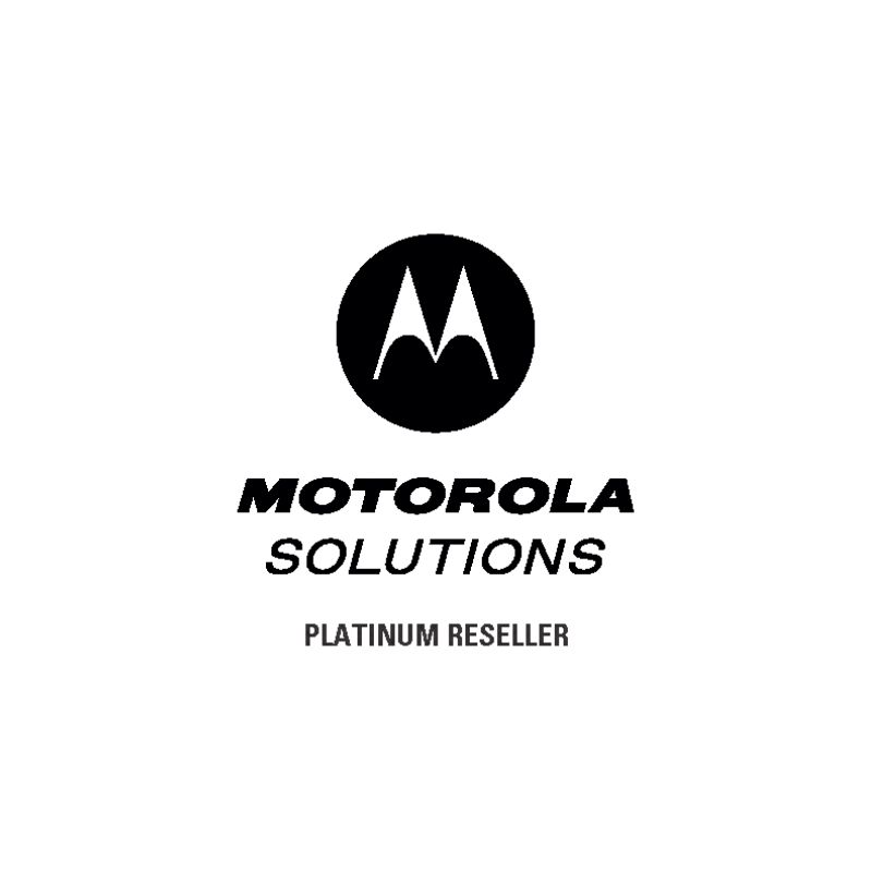Motorola solutions platinum partner logo hader security communications systems