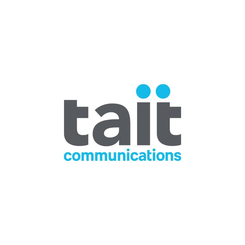 Tait logo hader security communications systems