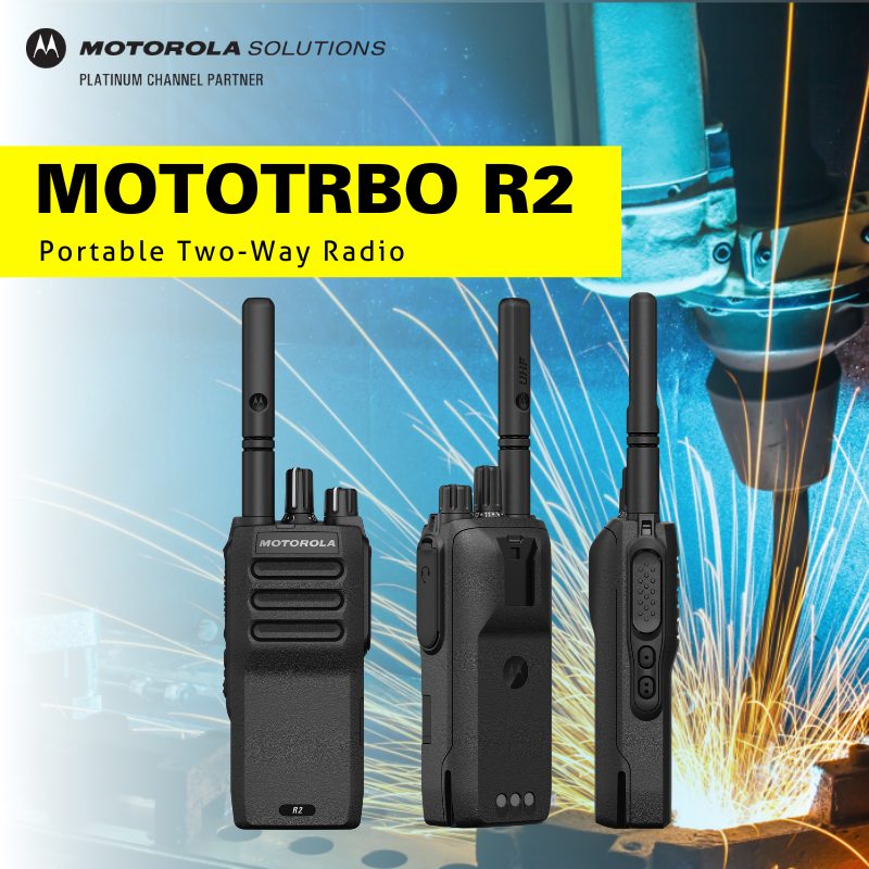 Mototrbo™ r2 portable two-way radio