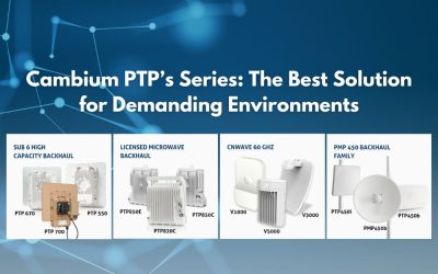 Cambium PTP’s Series: The Best Solution for Demanding Environments