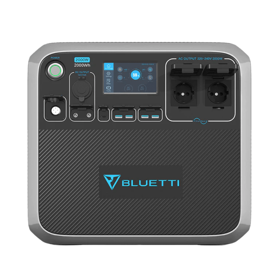 Bluetti ac200p + 2pv350 solar generator kit ‣ Hader Security & Communications Systems