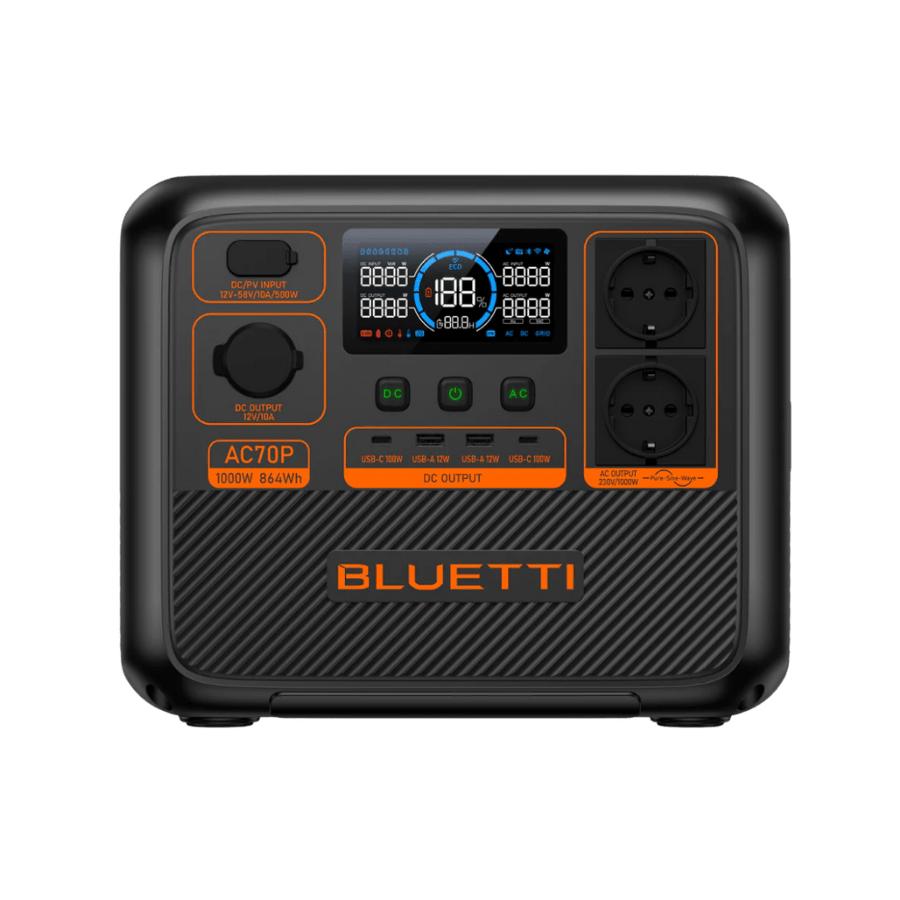 Bluetti ac70p 1000w 864wh 1 ‣ Hader Security & Communications Systems