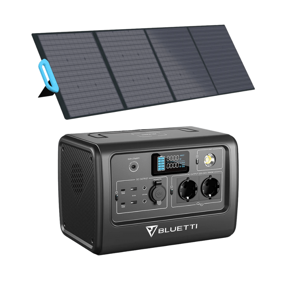 Bluetti eb70 + pv200 solar generator kit ‣ Hader Security & Communications Systems